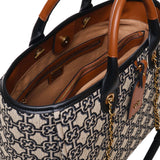 Borsa shopping Harriet 73BS8G201 HARRIETNATUR/MULTICOLOR V° 73 
