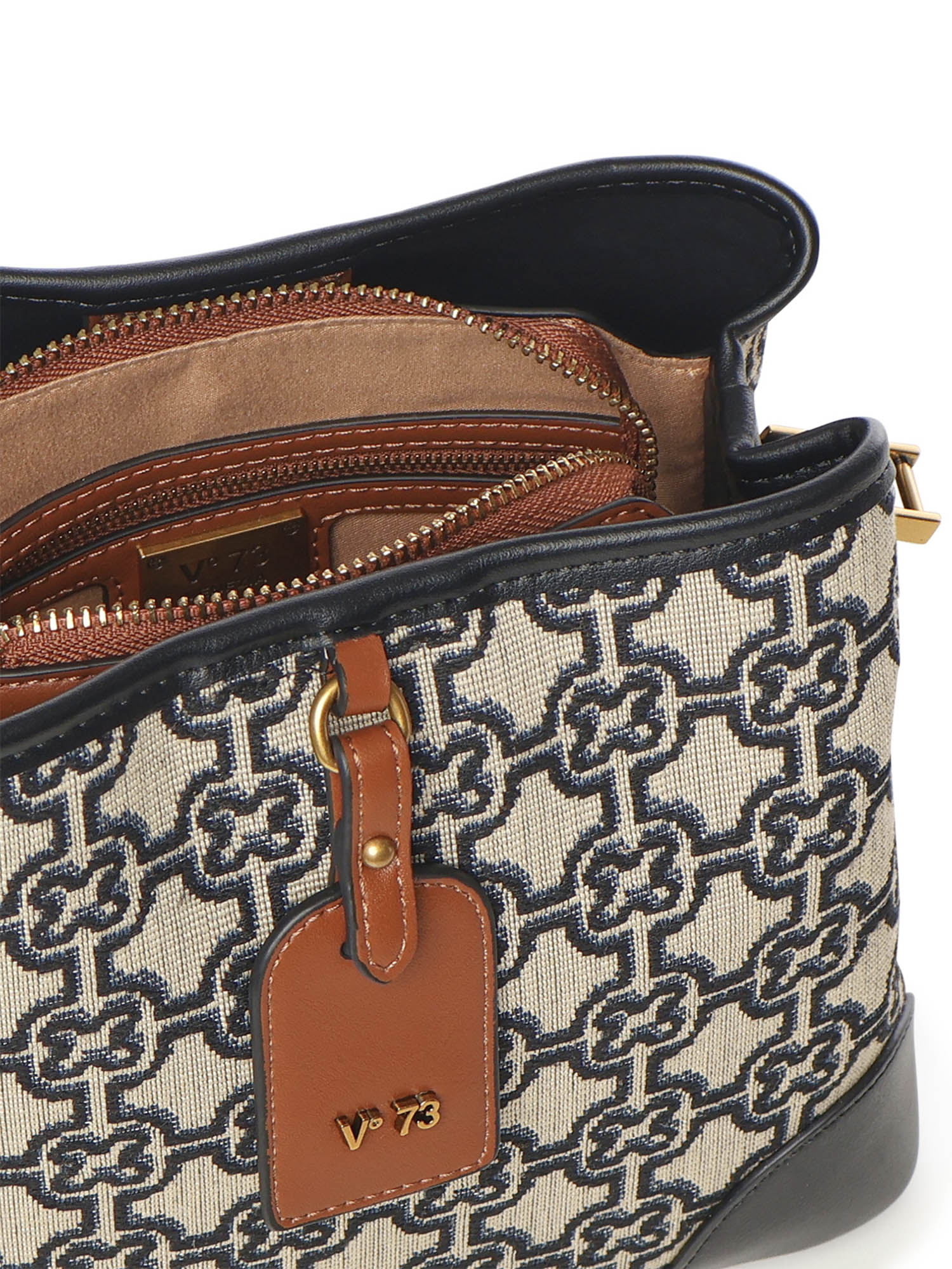 BORSA SINTETICA DONNA 73BS8G202 HARRIETNATUR/MULTICOLOR V° 73 