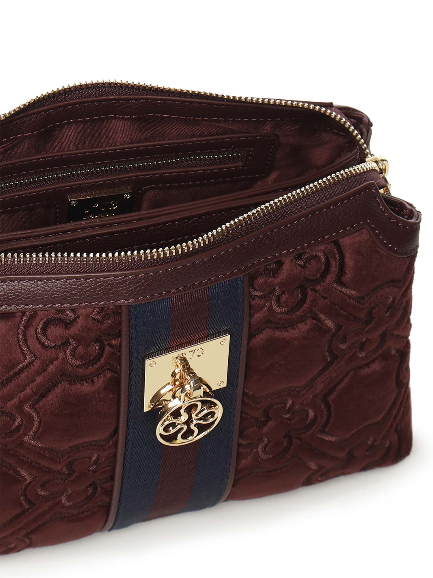 Borsa a spalla Cate 73BS9BN04 CATEBORDO/BLU V° 73 