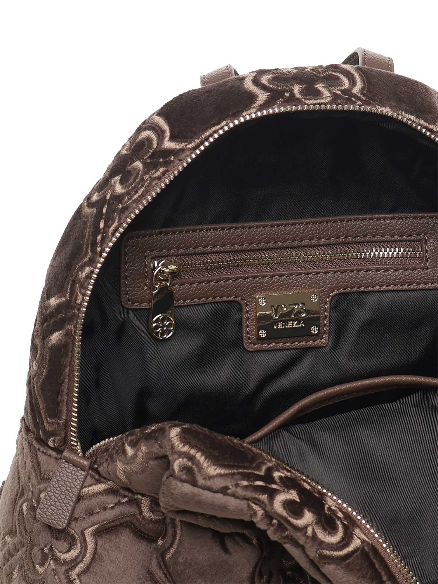 Zaino Cate con logo 73BS9BN05 CATETAUPE/MULTICOLOR V° 73 