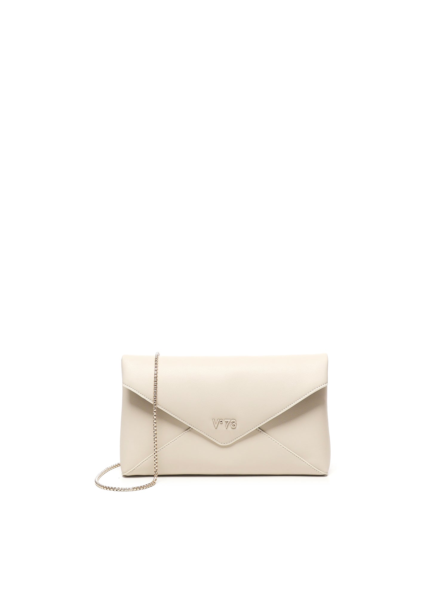 Pochette Demi con logo 73BS9EQ01 DEMIECRU V° 73 