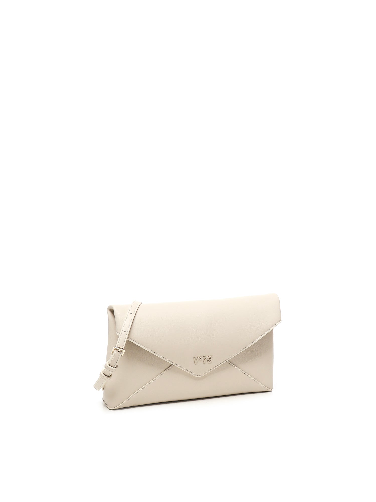 Pochette Demi con logo 73BS9EQ01 DEMIECRU V° 73 