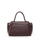 Borsa a mano Federica V small<BR/> 73BS9ER02 FEDERICA VBORDEAUX V° 73 