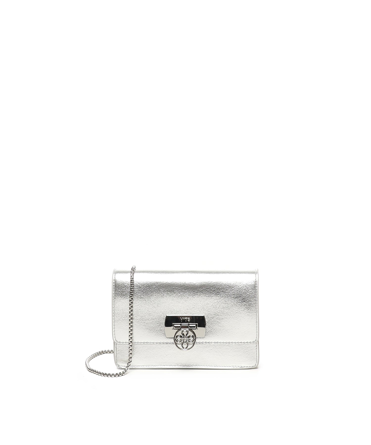 Borsa Party con logo 73BS9F002MET PARTYARGENTO V° 73 