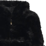 Pelliccia penny con cappuccio 73C19EX02 PENNYNERO V° 73 
