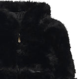 Pelliccia penny con cappuccio 73C19EX02 PENNYNERO V° 73 