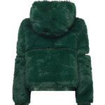 Pelliccia penny con cappuccio 73C19EX02 PENNYVERDE V° 73 
