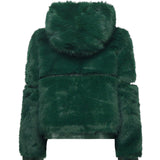 Pelliccia penny con cappuccio 73C19EX02 PENNYVERDE V° 73 