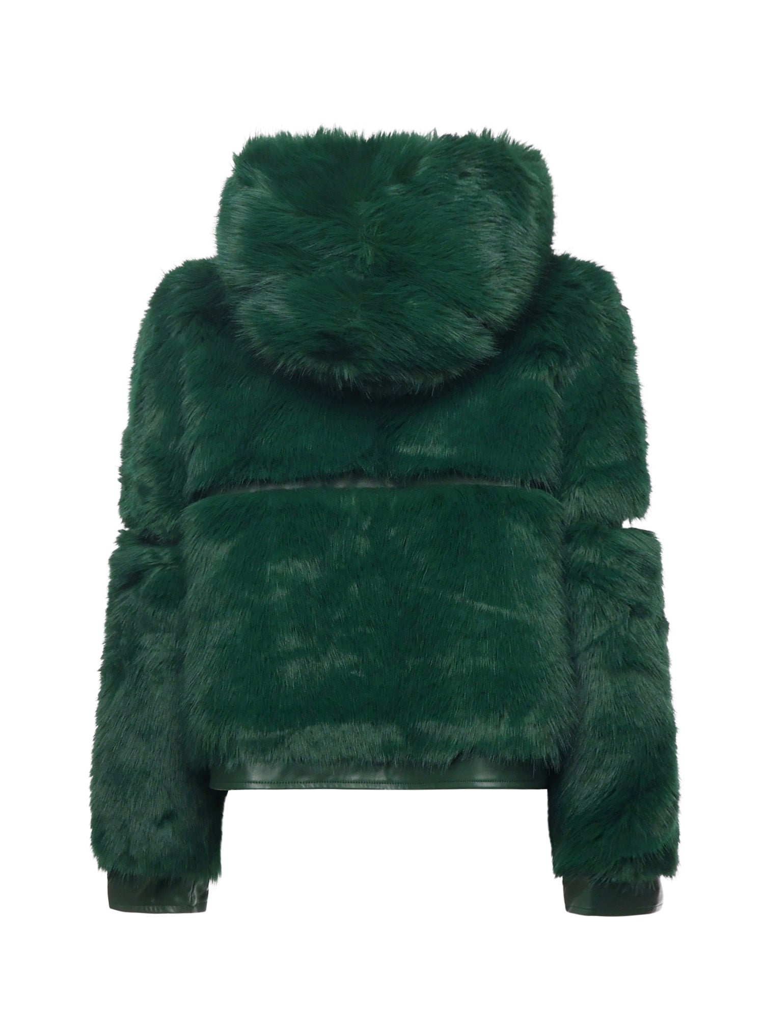 Pelliccia penny con cappuccio 73C19EX02 PENNYVERDE V° 73 