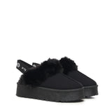 Slippers Sophie con logo 73SC9FP01CAM SOPHIE SHOESNERO V° 73 