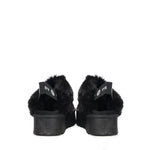 Slippers Sophie con logo 73SC9FP01CAM SOPHIE SHOESNERO V° 73 