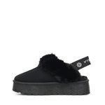 Slippers Sophie con logo 73SC9FP01CAM SOPHIE SHOESNERO V° 73 