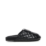 Slipper Keira con logo 73SC9FU01MAT KEIRA SHOESNERO V° 73 