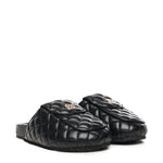 Slipper Keira con logo 73SC9FU01MAT KEIRA SHOESNERO V° 73 