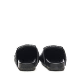 Slipper Keira con logo 73SC9FU01MAT KEIRA SHOESNERO V° 73 