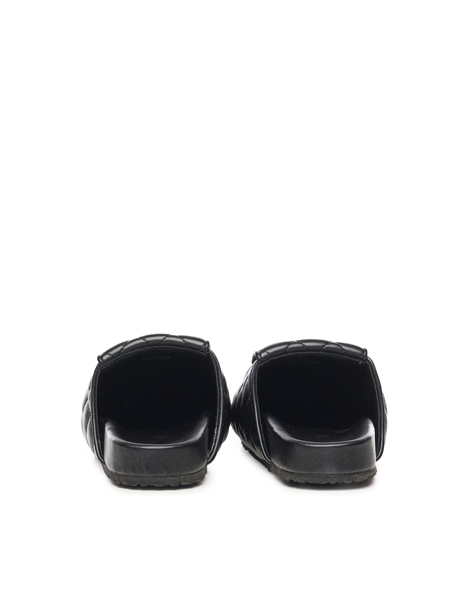 Slipper Keira con logo 73SC9FU01MAT KEIRA SHOESNERO V° 73 