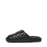 Slipper Keira con logo 73SC9FU01MAT KEIRA SHOESNERO V° 73 