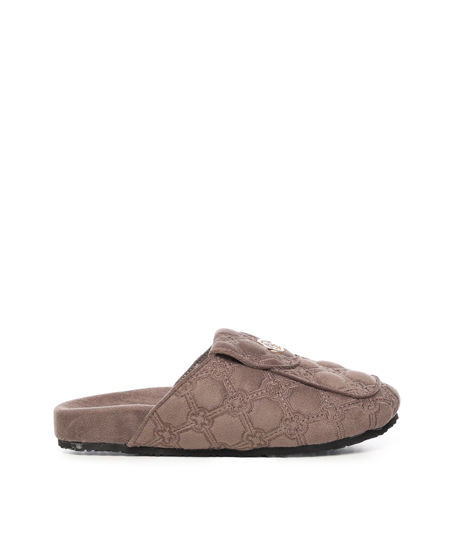 Slipper Keira con logo<BR/> 73SC9FU01VEL KEIRA SHOESTAUPE V° 73 