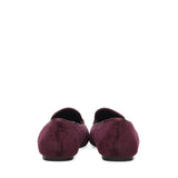 Mocassini Iris Winter con logo 73SC9FV01VEL IRIS WINTERBORDEAUX V° 73 