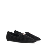 Mocassini Iris Winter con logo 73SC9FV01VEL IRIS WINTERNERO V° 73 