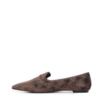 Mocassini Iris Winter con logo 73SC9FV01VEL IRIS WINTERTAUPE V° 73 