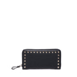 Portafoglio con zip Rockstud 7W2P0645 VSH0NO VALENTINO GARAVANI 