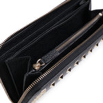 Portafoglio con zip Rockstud 7W2P0645 VSH0NO VALENTINO GARAVANI 