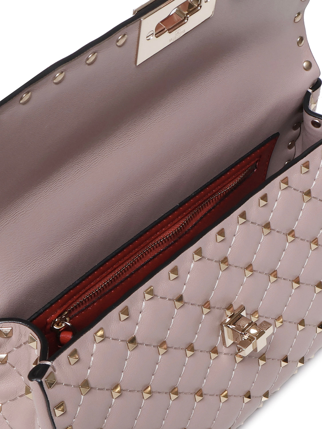 Borsa media con catena Rockstud Spike 7W2B0122 NAPP45 VALENTINO GARAVANI 