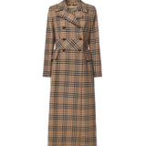 Cappotto lungo in lana Pied-de-Poule 7B0CA7Z0 9RAZ5F VALENTINO GARAVANI 