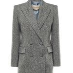 Blazer boppiopetto in bottonato natte' 7B0CE4V2 9R20AN VALENTINO GARAVANI 