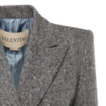 Blazer boppiopetto in bottonato natte' 7B0CE4V2 9R20AN VALENTINO GARAVANI 