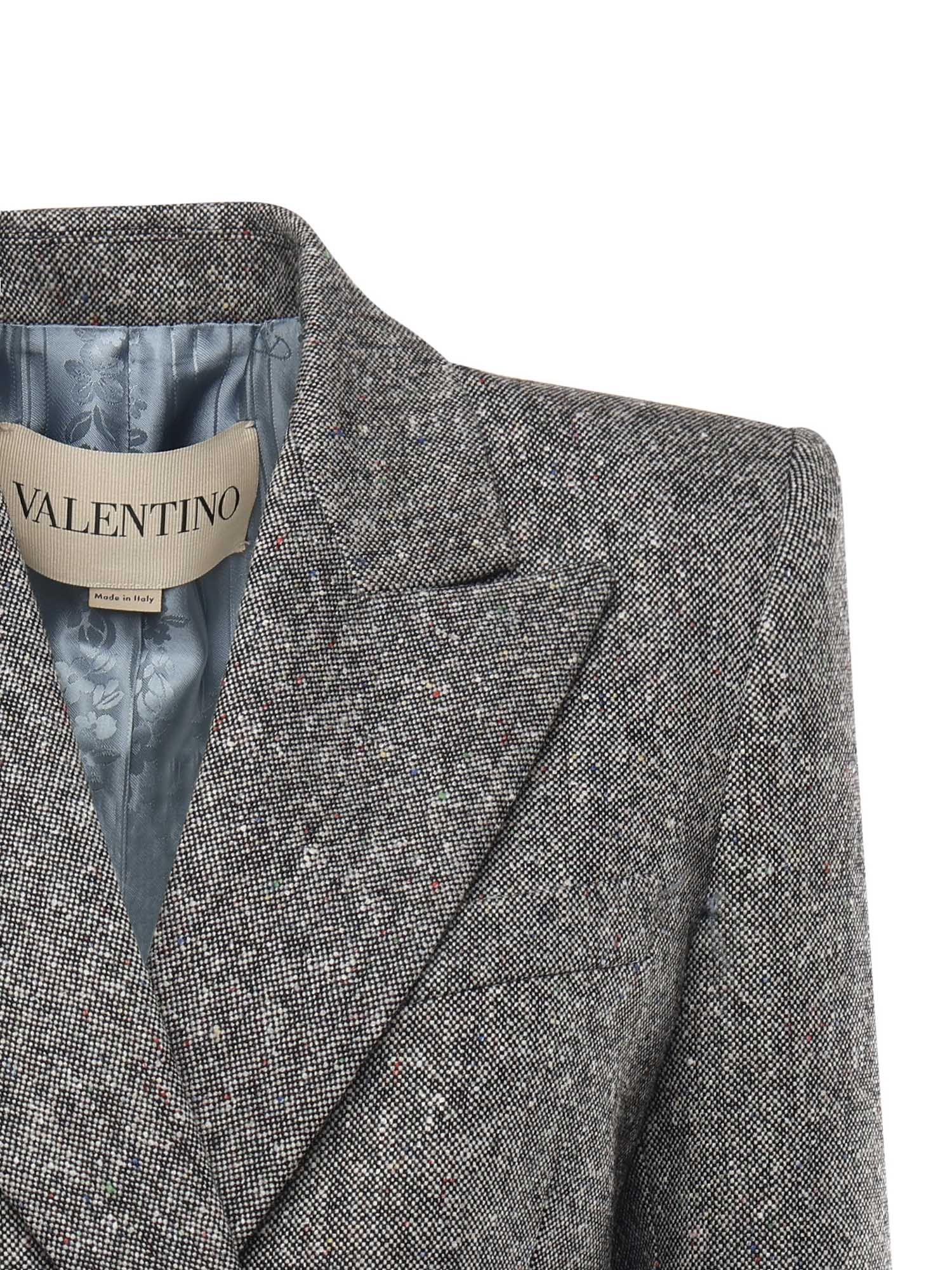 Blazer boppiopetto in bottonato natte' 7B0CE4V2 9R20AN VALENTINO GARAVANI 