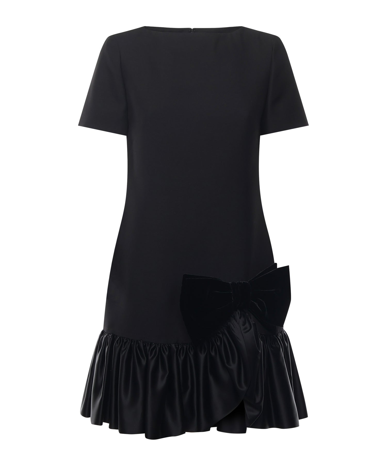 Abito corto in crepe couture 7B0VAGF8 1CF0NO VALENTINO GARAVANI 