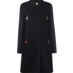 Cappotto in compact drap 7B3CA7T0 6JA0NO VALENTINO GARAVANI 
