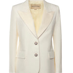 Blazer monopetto in cotone e lino 7B3CE465 8T1A03 VALENTINO GARAVANI 