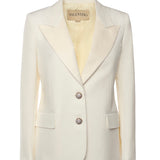 Blazer monopetto in cotone e lino 7B3CE465 8T1A03 VALENTINO GARAVANI 