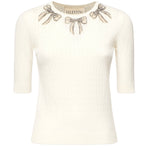 Top in cotone ricamato 7B3KC66C 9EGA03 VALENTINO GARAVANI 