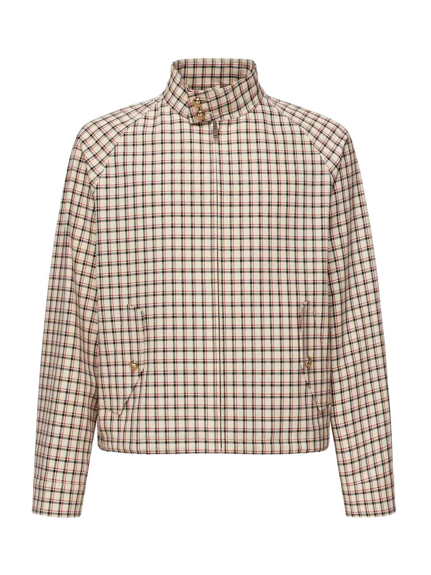 Giacca check in cotone 7V3CIP62 AWTDYC VALENTINO GARAVANI 
