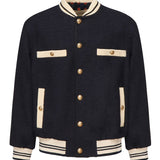 Bomber in tweed di cotone 7V3CIP68 AWL598 VALENTINO GARAVANI 