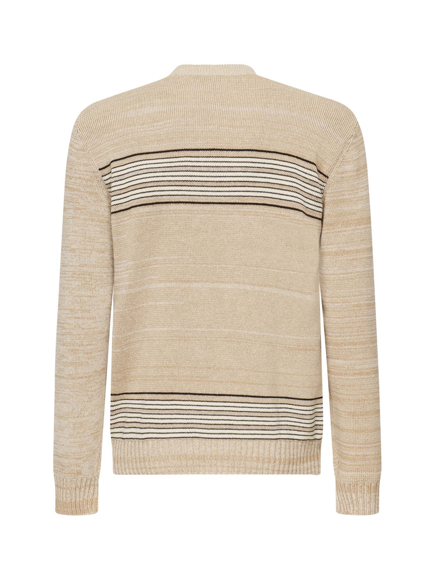 Pullover in lana e cotone con logo 7V3KC34E B27DRY VALENTINO GARAVANI 