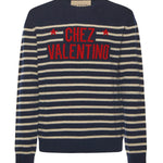 Maglia girocollo in pura lana 7V3KC34W B1WDYB VALENTINO GARAVANI 