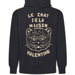 Felpa con patch Le Chat De La Maison 7V3MF28N B339RA VALENTINO GARAVANI 