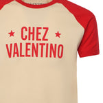 T-shirt con stampa Chez Valentino 7V3MG17D AYCCLB VALENTINO GARAVANI 