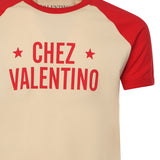 T-shirt con stampa Chez Valentino 7V3MG17D AYCCLB VALENTINO GARAVANI 