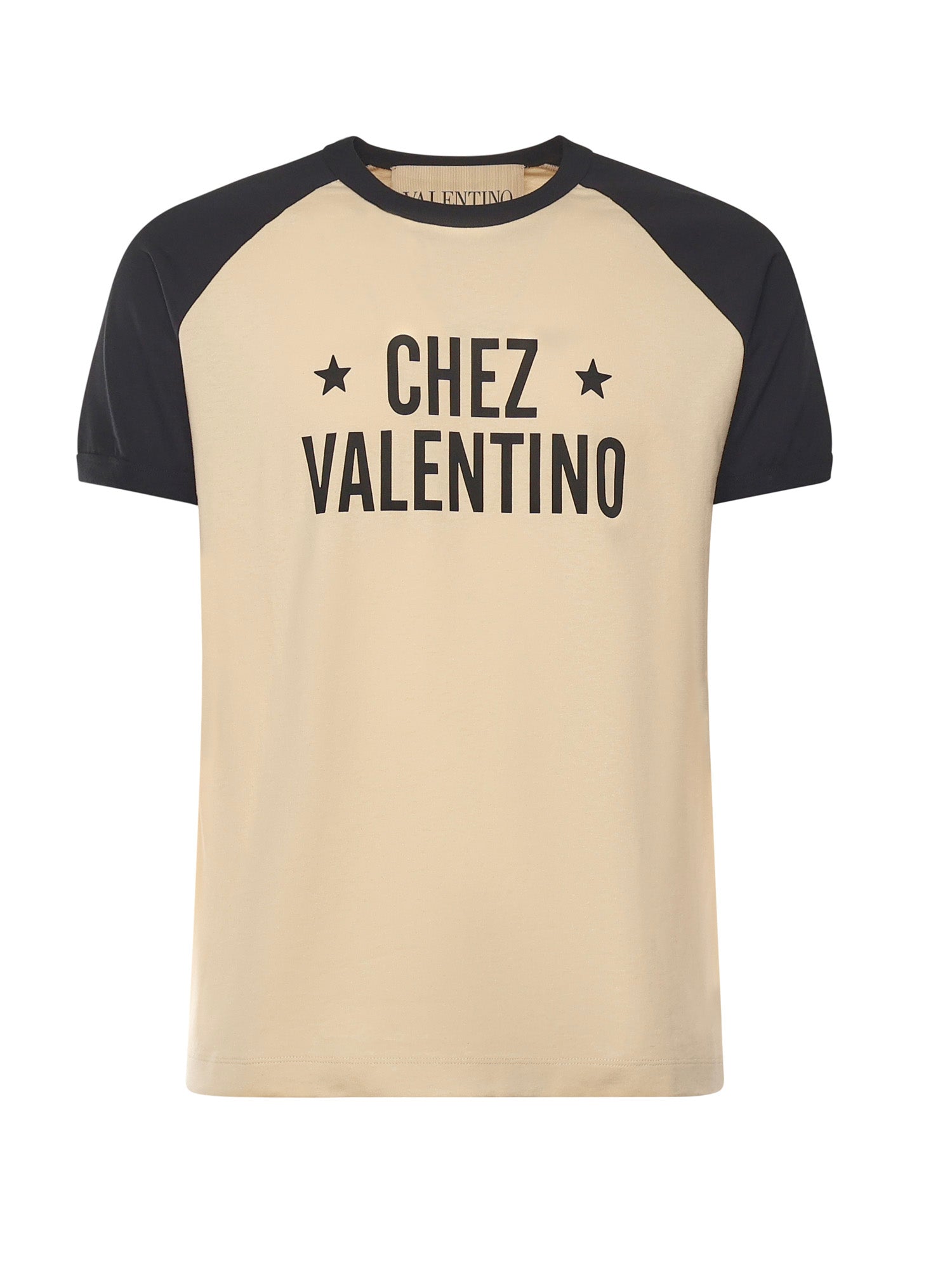 T-shirt con stampa Chez Valentino 7V3MG17D AYCQT3 VALENTINO GARAVANI 