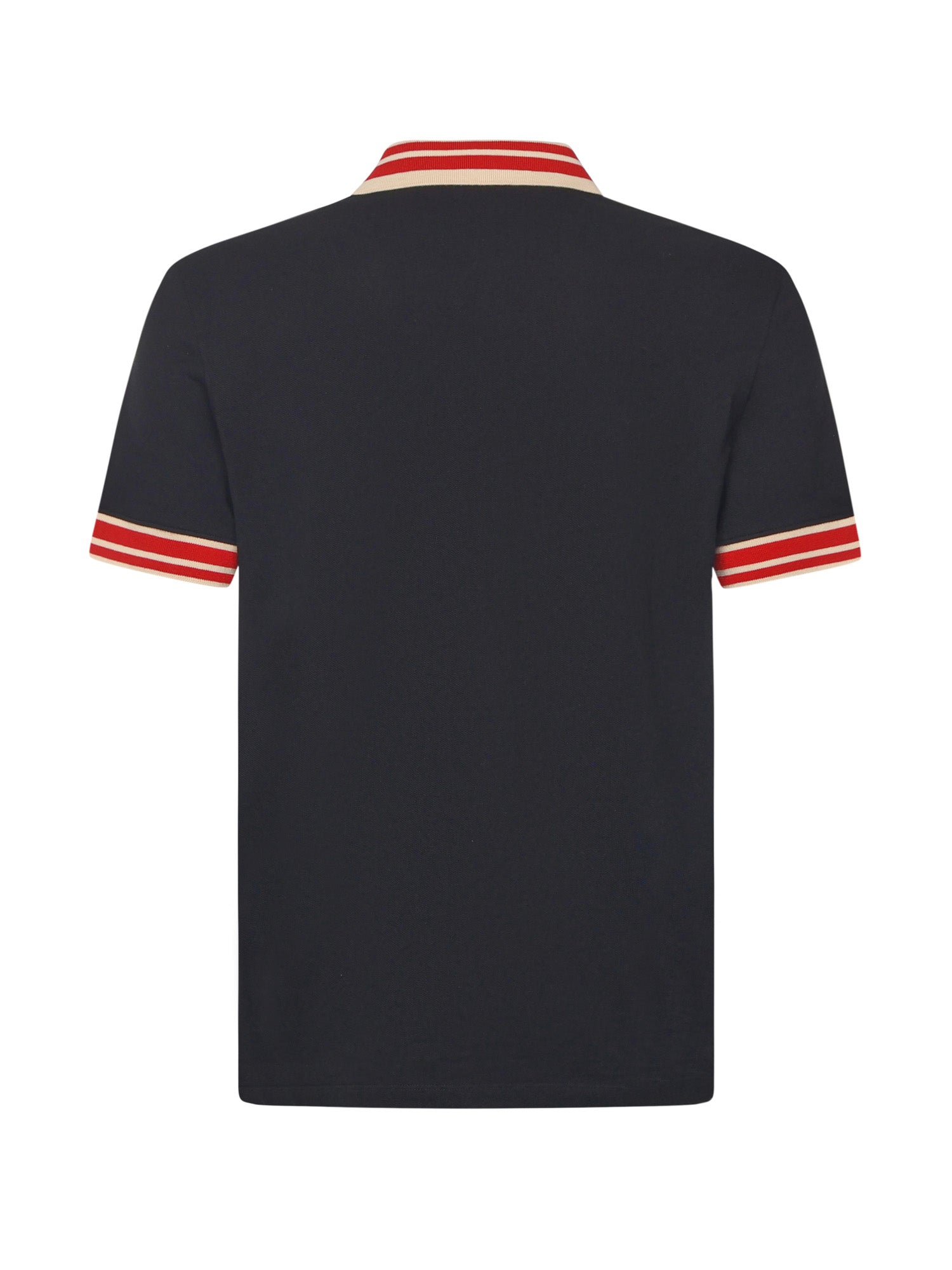 Polo in piquet con patch Vlogo 7V3MH01K B190NO VALENTINO GARAVANI 