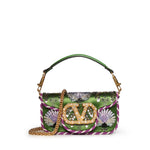 Borsa a spalla Locò ricamata con logo gioiello 7W0B0K53 RQIAAC VALENTINO GARAVANI 