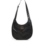 Borsa hobo in nappa motivo chevron 7W0B0S29 GHA0NO VALENTINO GARAVANI 
