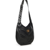 Borsa hobo in nappa motivo chevron 7W0B0S29 GHA0NO VALENTINO GARAVANI 