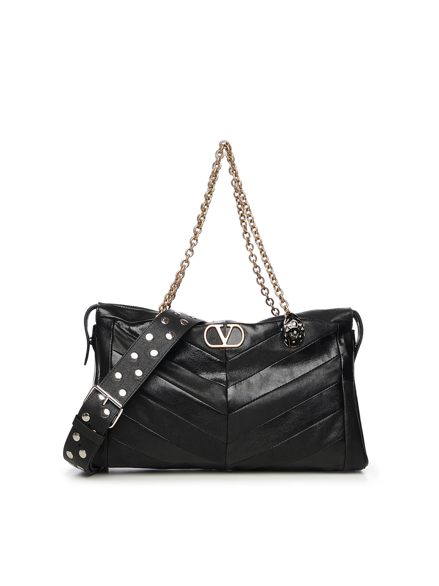Borsa Panthea in nappa motivo chevron 7W0B0S70 UYF0NO VALENTINO GARAVANI 